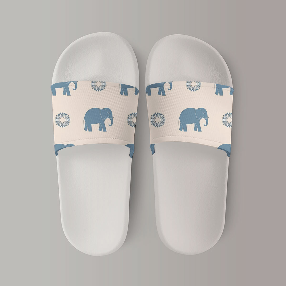 Flower Asian Elephant Monogram Sandal 6