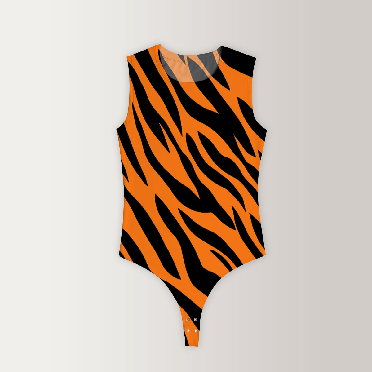 Tiger Skin Sleeveless Bodysuit 6