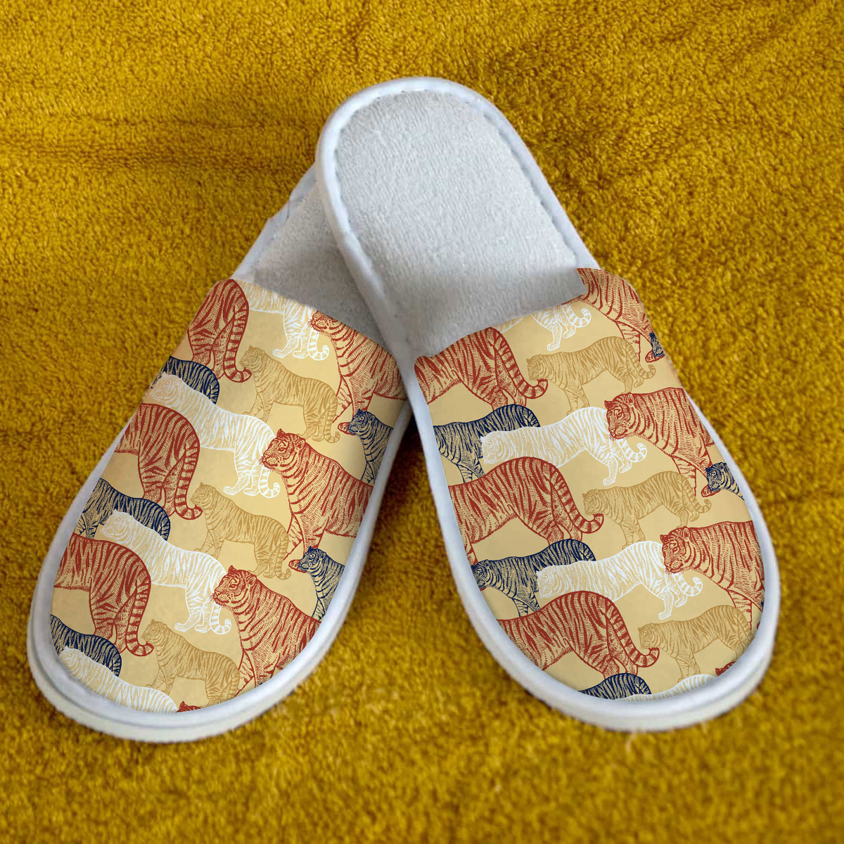 Colorful African Tiger Slipper 6