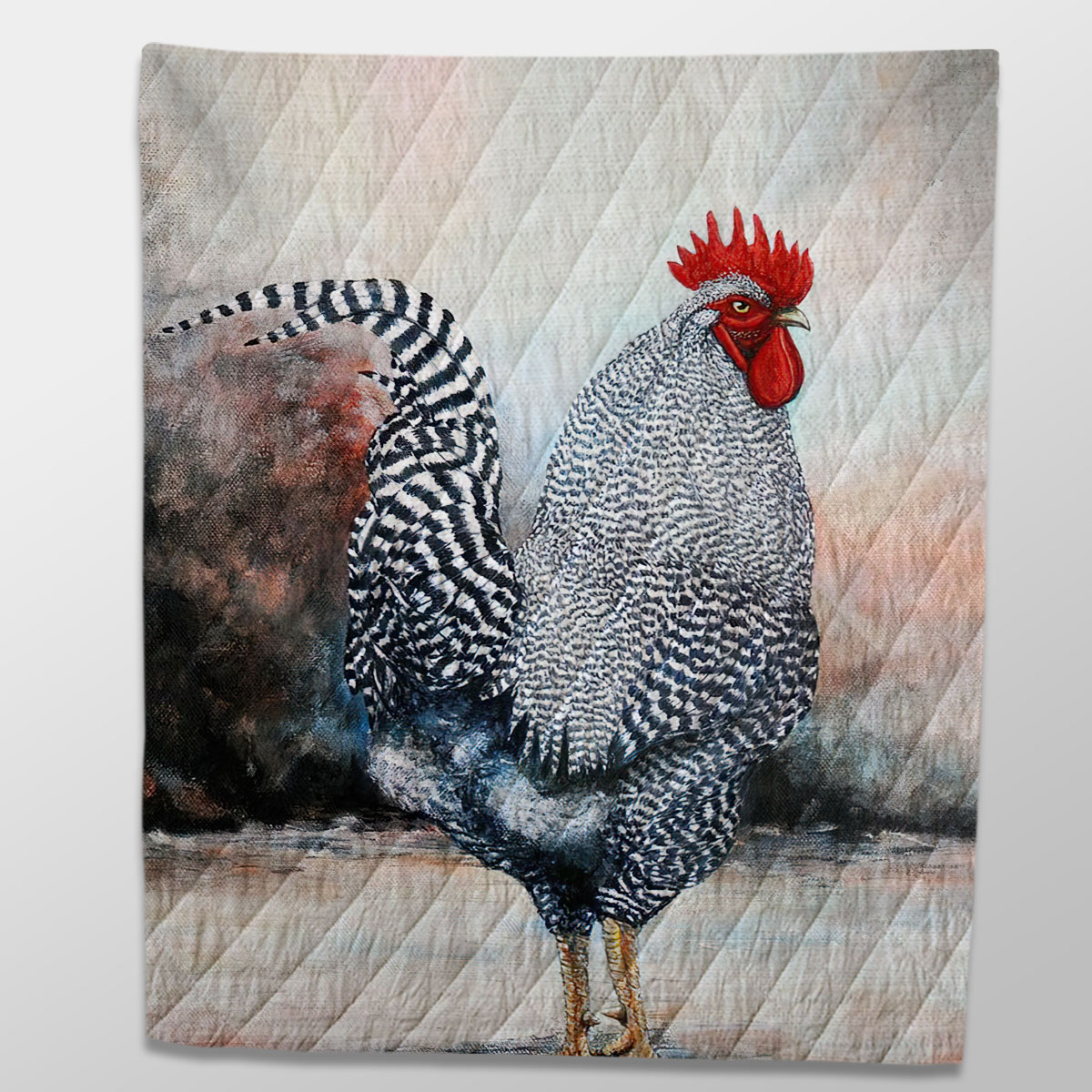 Chicken Pattern 3 Fabulous Quilt
