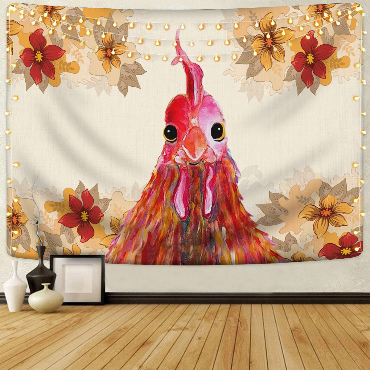 Chicken Pattern 11 Fabulous Tapestry
