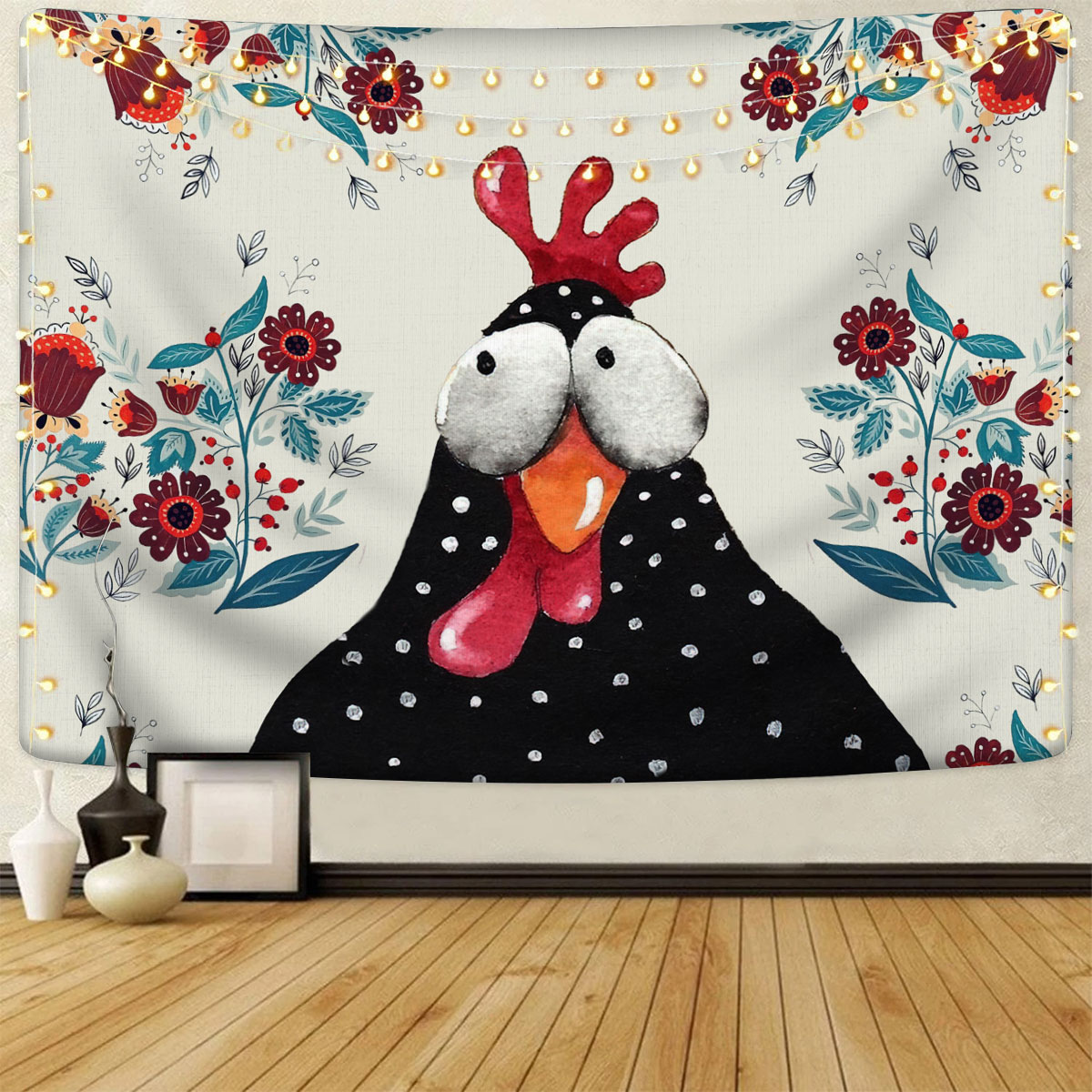 Chicken Pattern 12 Fabulous Tapestry