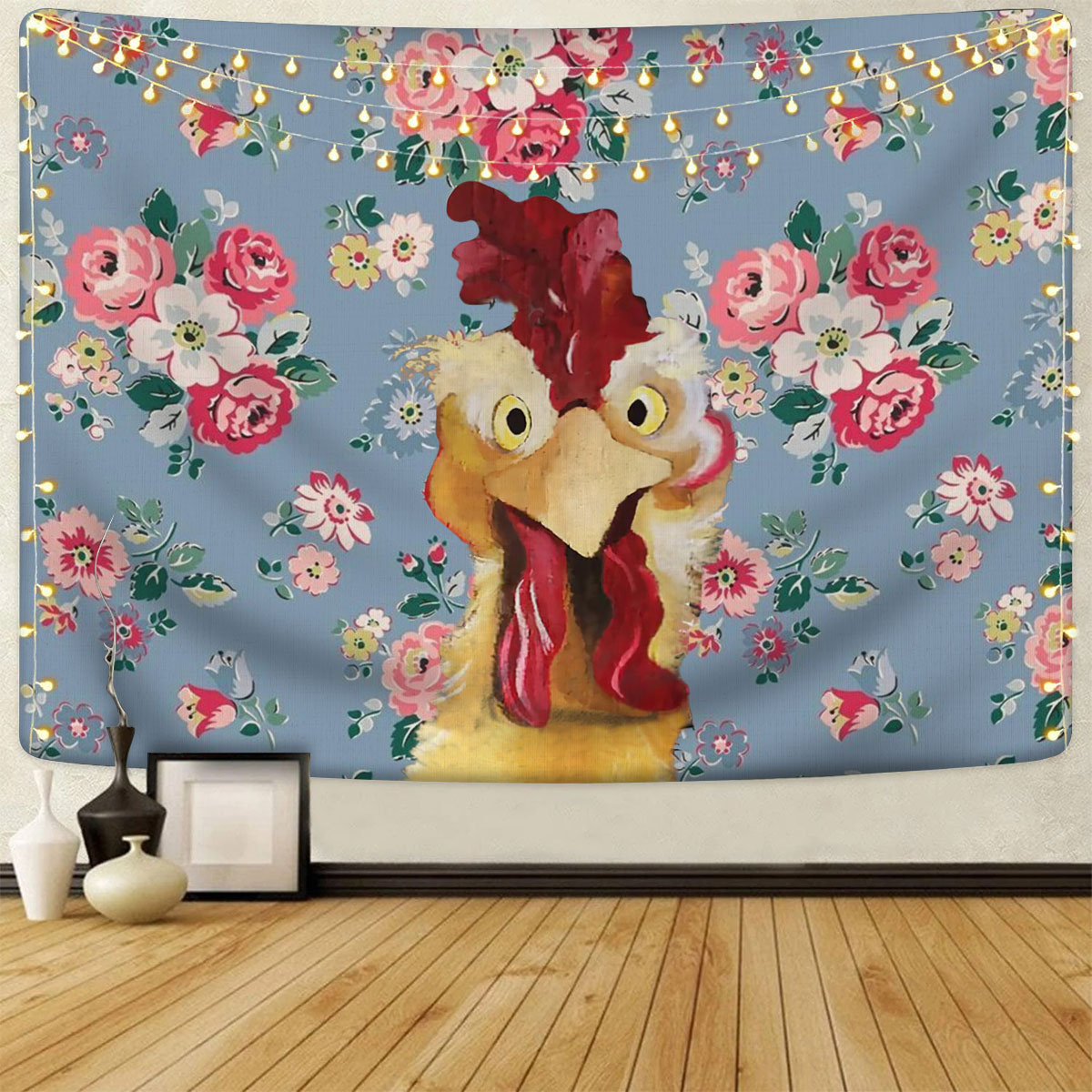 Chicken Pattern 2 Fabulous Tapestry