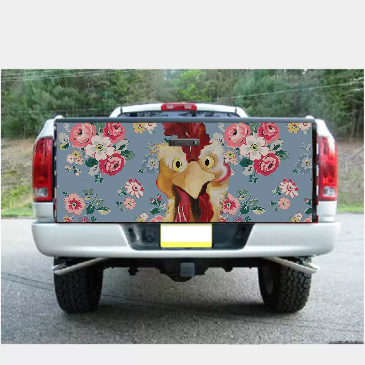 Chicken Pattern 2 Fabulous Truck Bed Decal