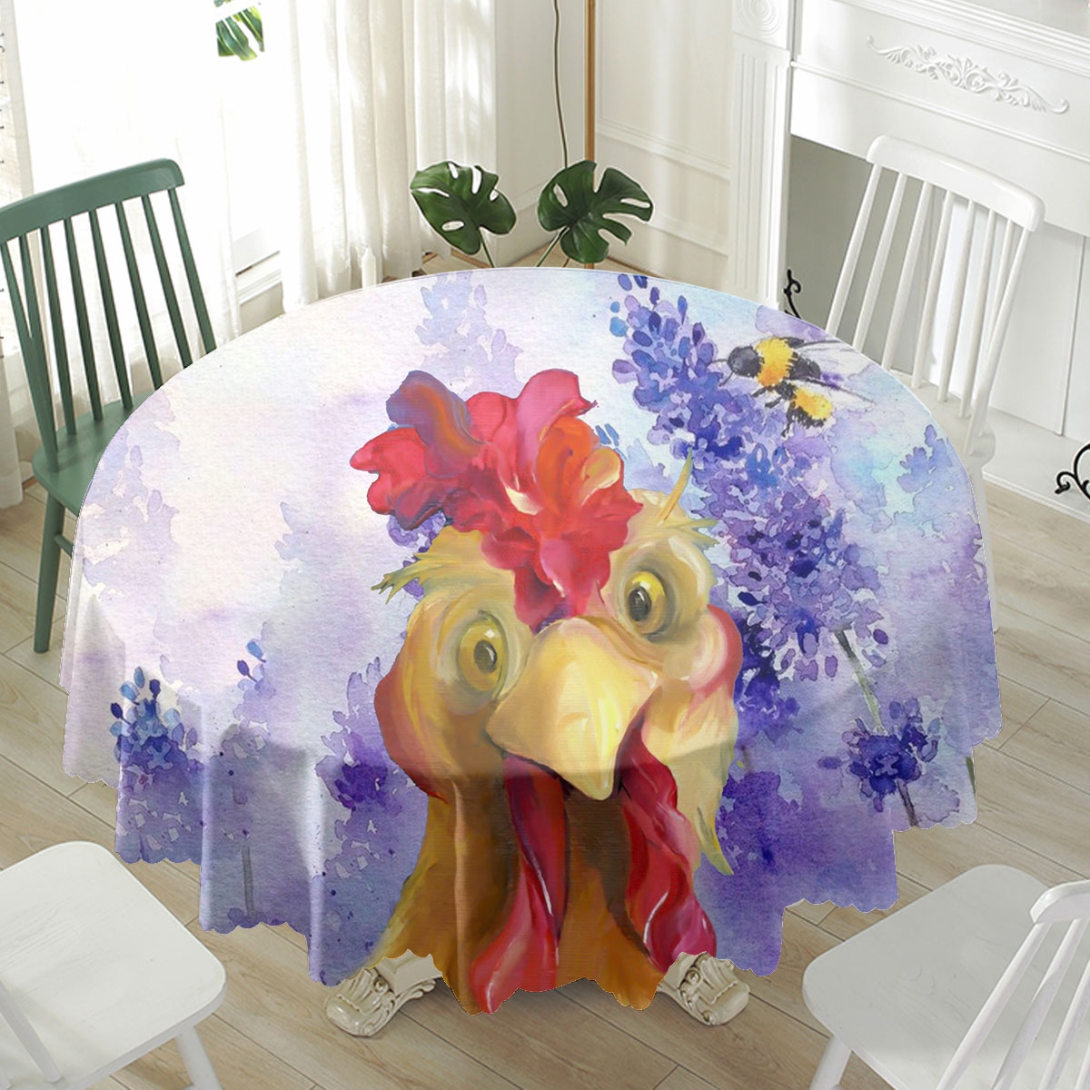 Chicken Pattern 1 Fabulous Waterproof Tablecloth