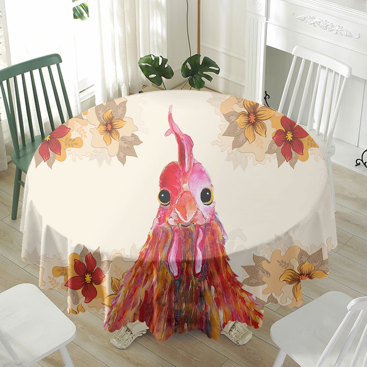 Chicken Pattern 11 Fabulous Waterproof Tablecloth