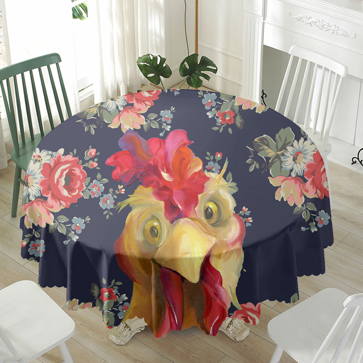 Chicken Pattern 7 Fabulous Waterproof Tablecloth