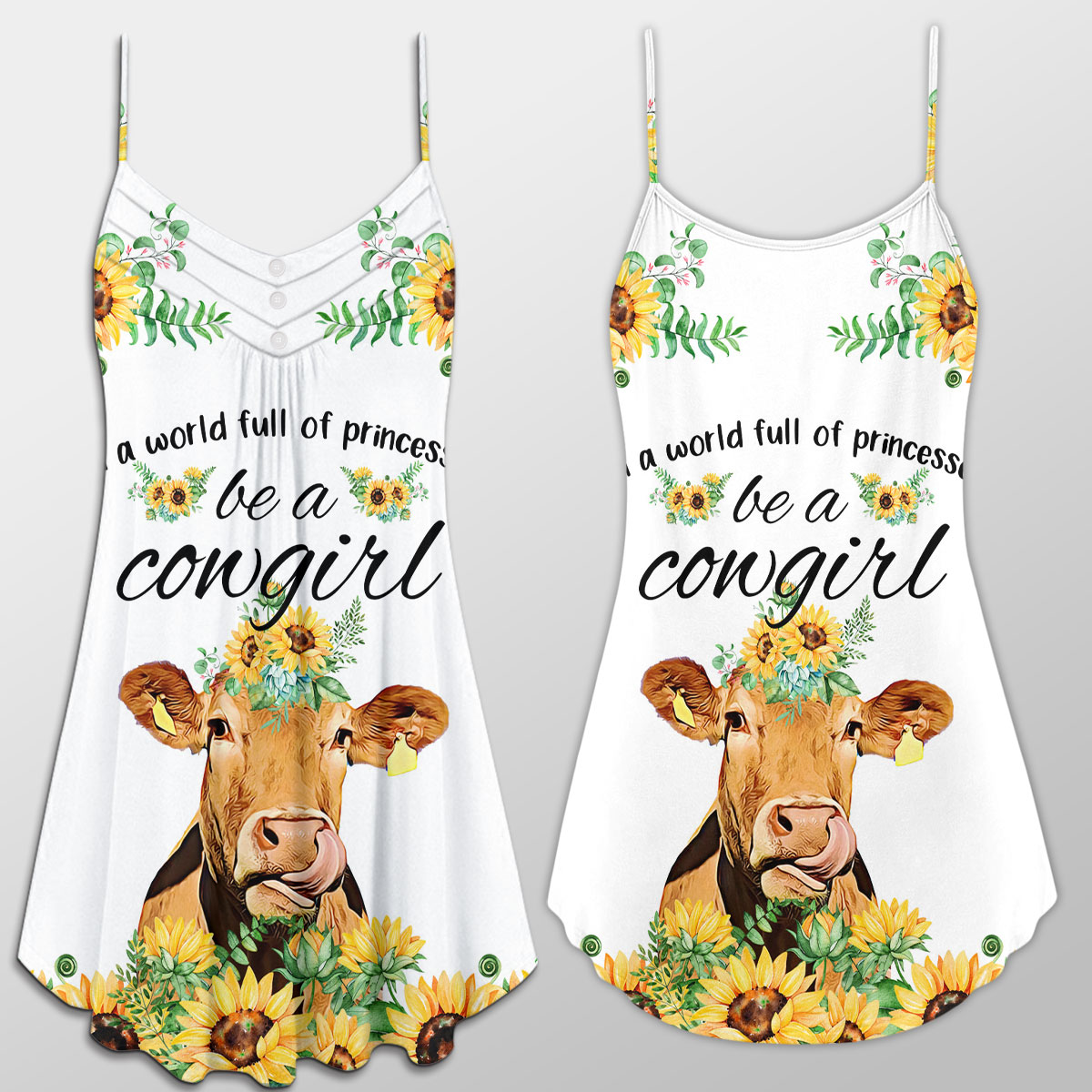 Beefmaster Be A Cowgirl Suspender Dress