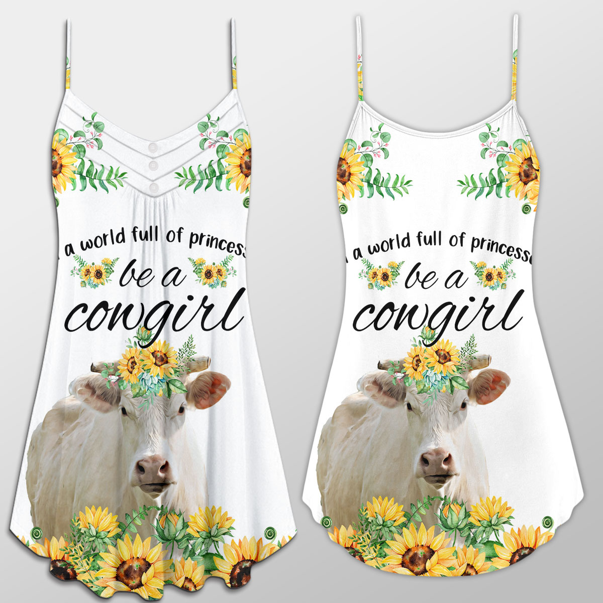 Charolais Be A Cowgirl Suspender Dress