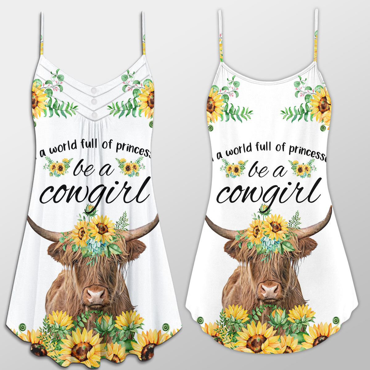 Highland Be A Cowgirl Suspender Dress