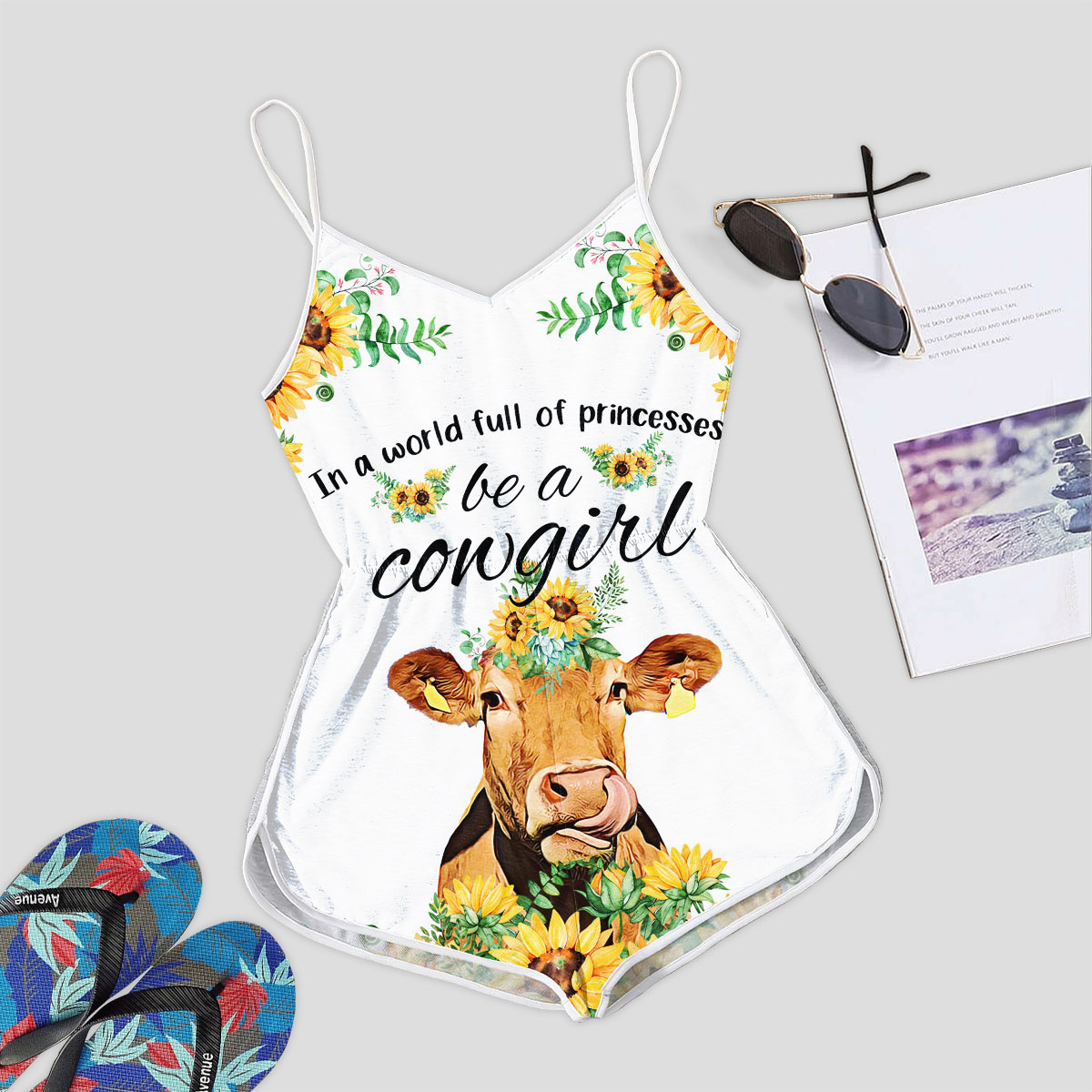 Beefmaster Be A Cowgirl Romper