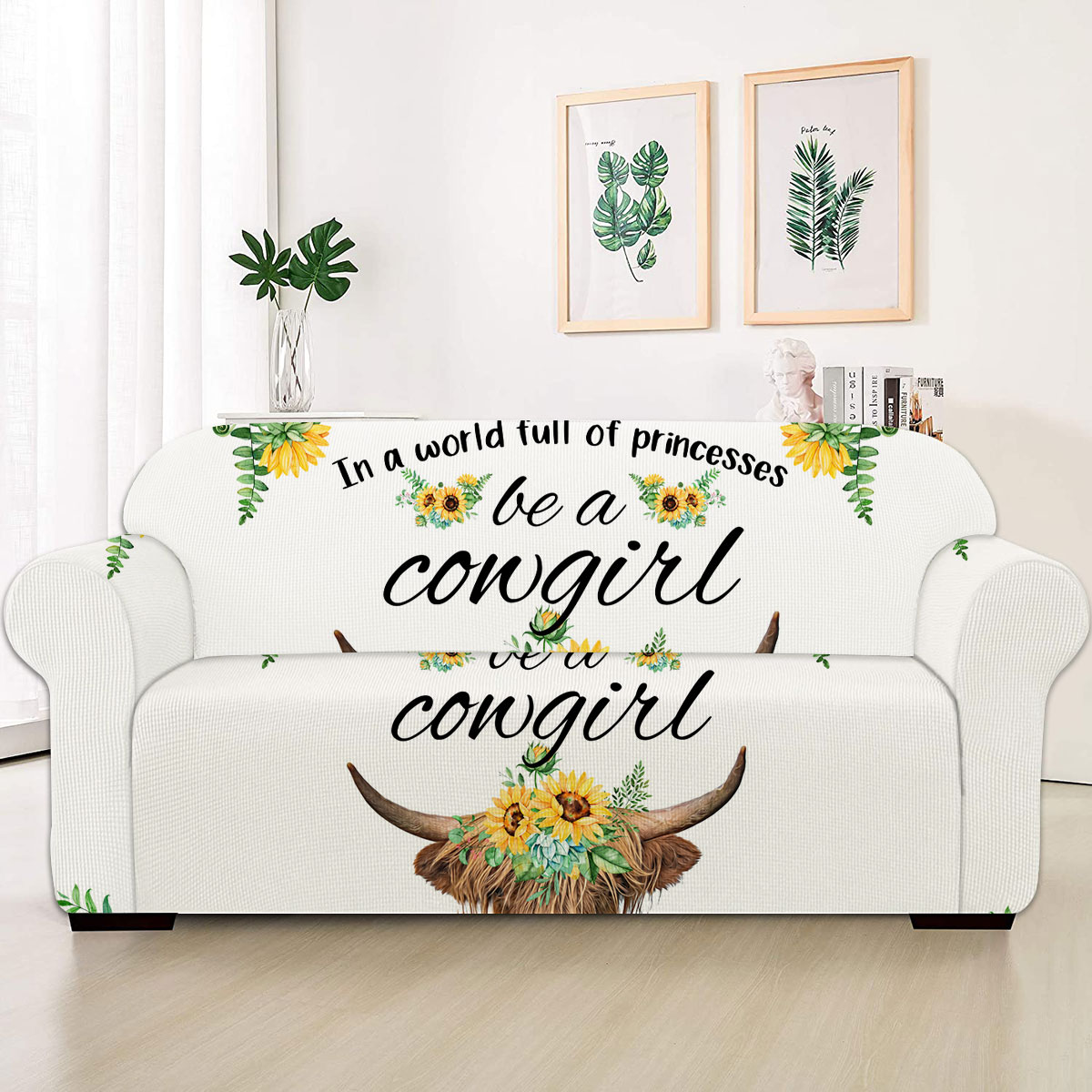 Highland Be A Cowgirl Sofa Cover