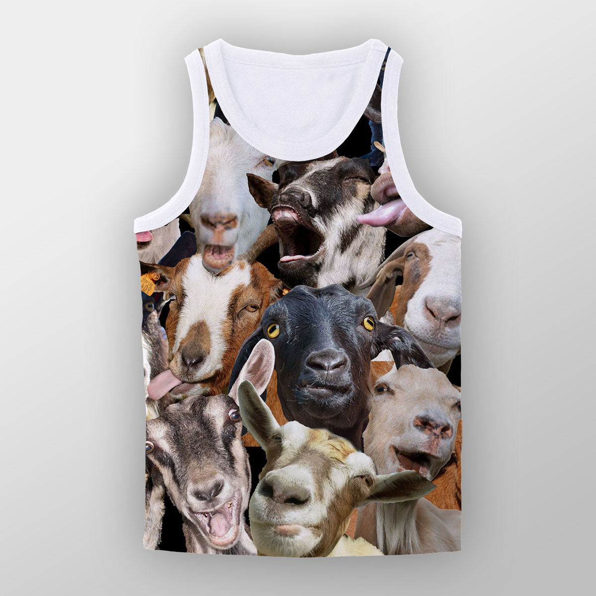 Goat Herd Pattern Unisex Tank Top