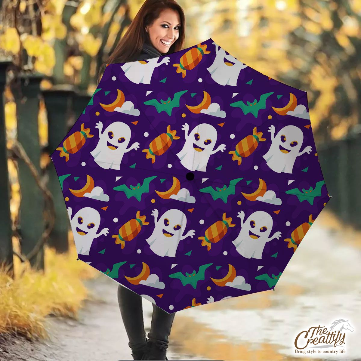 Best Halloween Boo Ghost Candy Umbrella