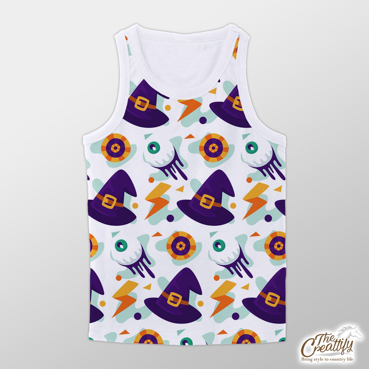 Cute Halloween Witch, Wicked Witches Unisex Tank Top