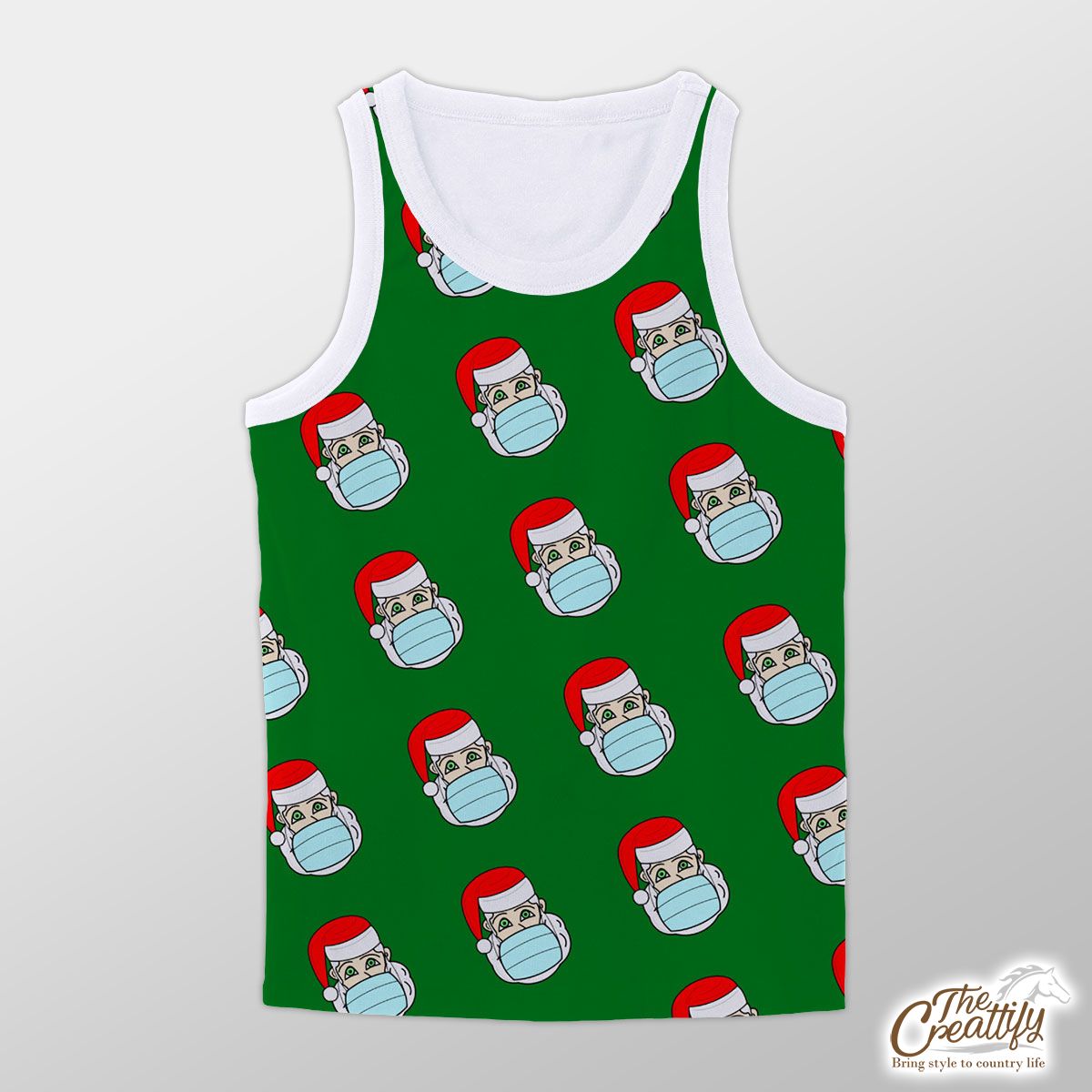 Santa Claus, Christmas Santa, Funny Secret Santa Gifts Unisex Tank Top