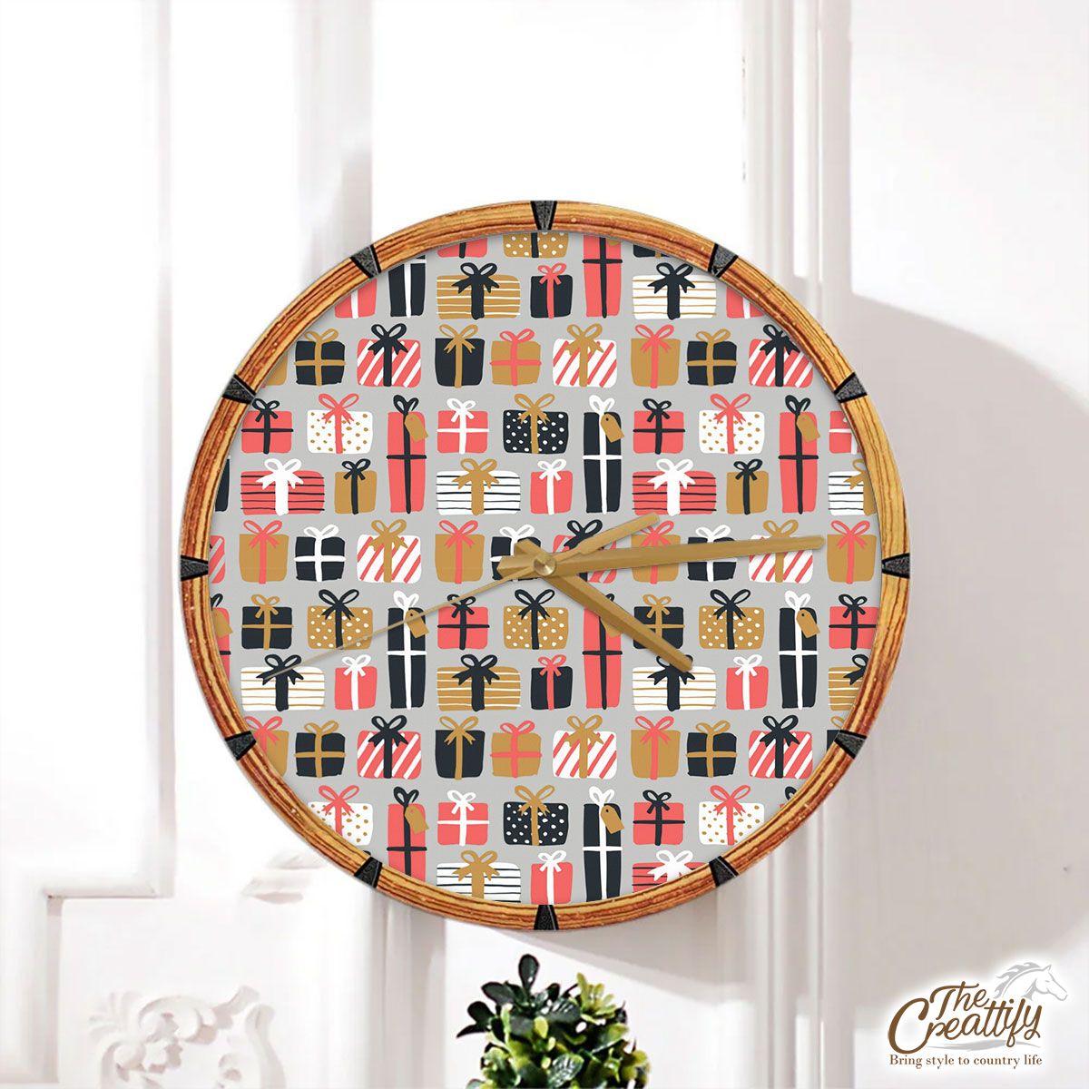 Christmas Gifts, Unique Christmas Gifts Wall Clock