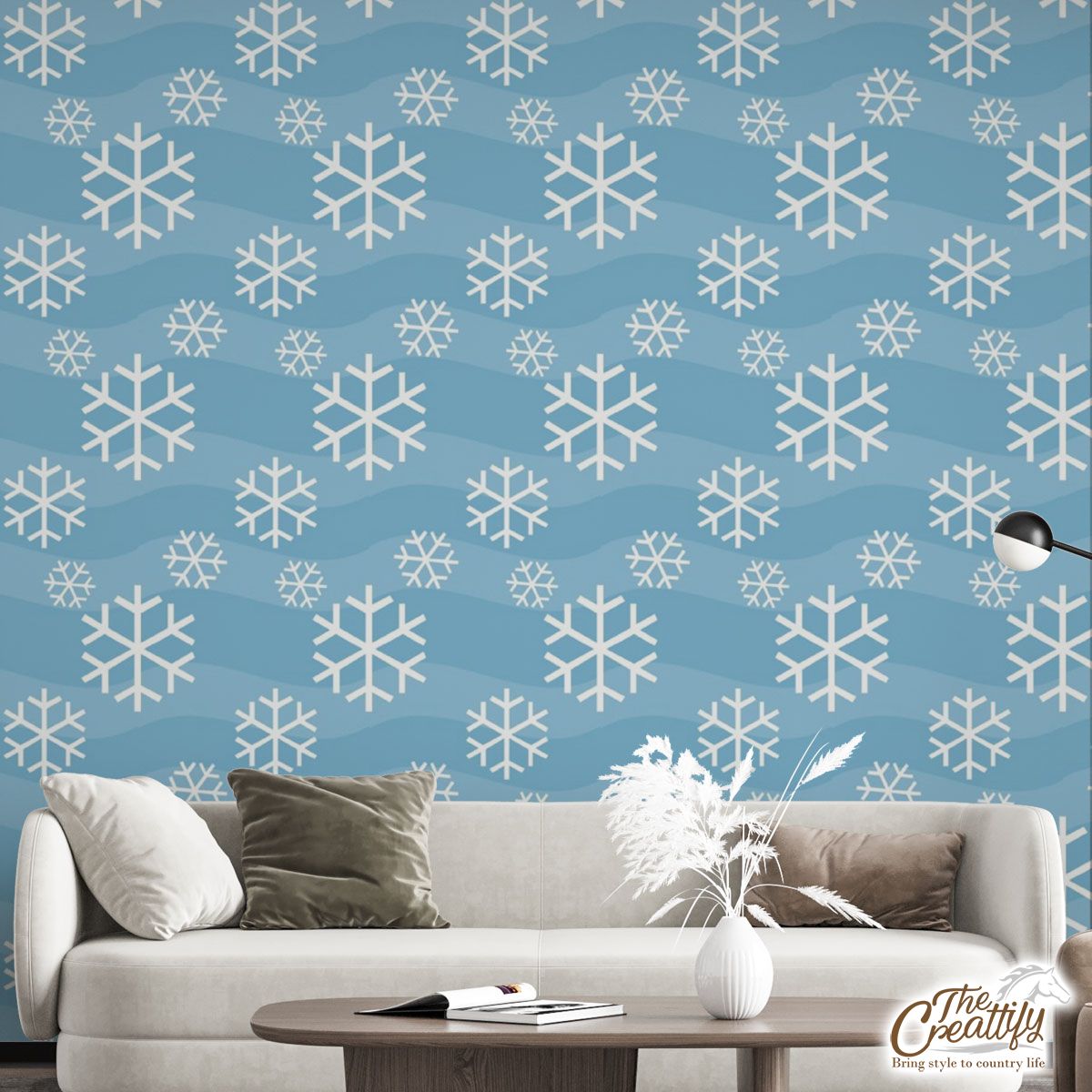 Snowflake, Snowflake Background, Snowflake Pattern 7 Wall Mural